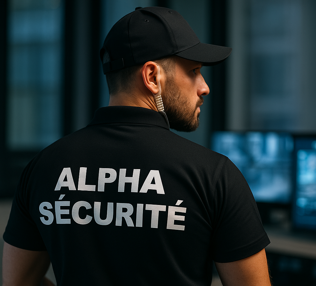 Agent Alpha Sécurité en intervention